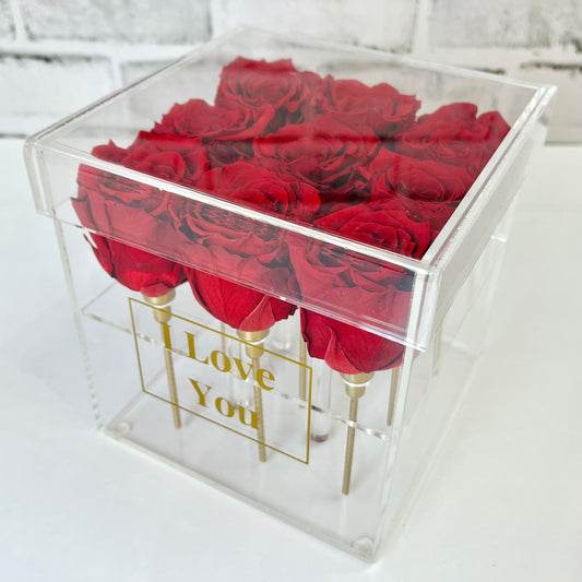 Blog - Red Infinity Roses - Acrylic Rose Box | Bling Blooms