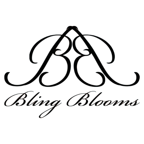 Bling Blooms Infinity Roses Logo - One Year Roses that last
