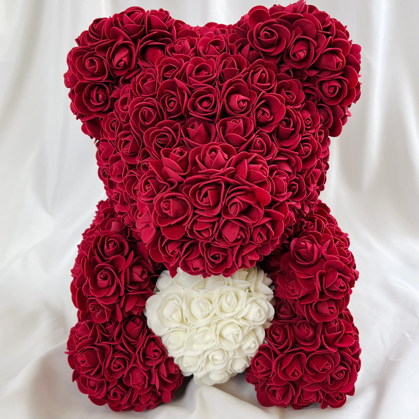 Wine Forever Rose Bear | Eternal Rose Teddy | Forever Roses