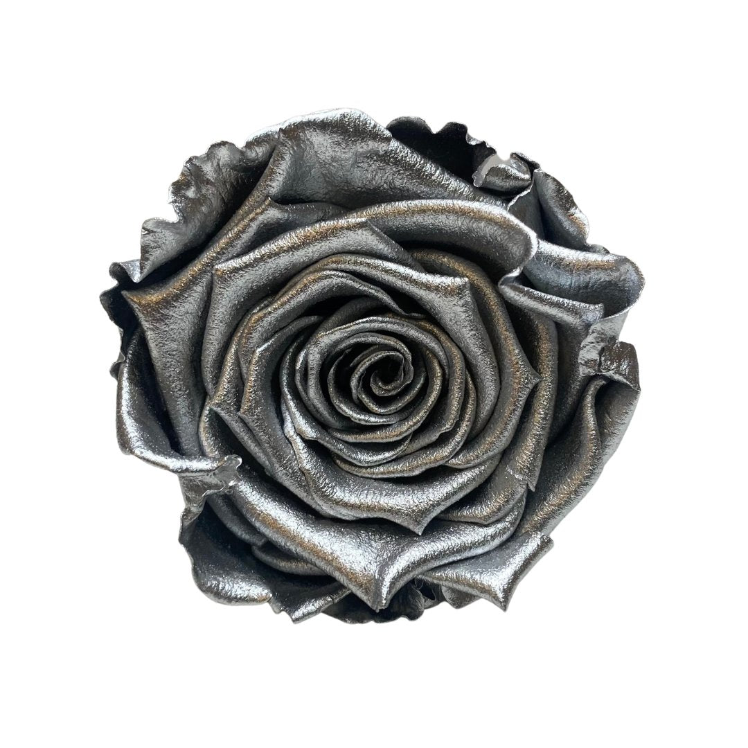Silver Infinity Roses - Eternal Rose - Forever Roses Makeup Organiser - Year Roses - Rose Colours divider-Silver Sensation