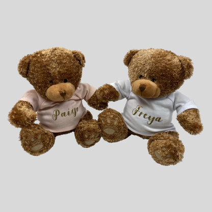 Cuddly Soft Bear - Teddy Bear - Baby Gift - Personalised T- Shirts